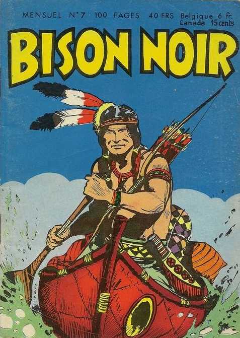 Scan de la Couverture Bison Noir n 7